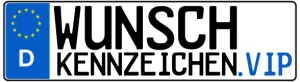 Kennzeichen online reservieren - Logo